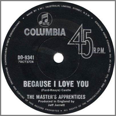 Because I Love You by The Masters Apprentices