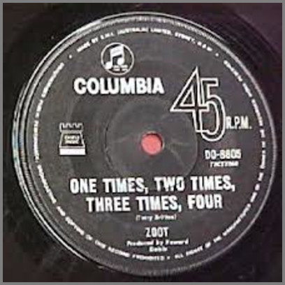 One Times, Two Times, Three Times, Four B/W Sailing by Zoot