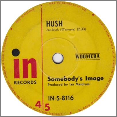 Hush B/W It's All Over Now Baby Blue by Somebody's Image