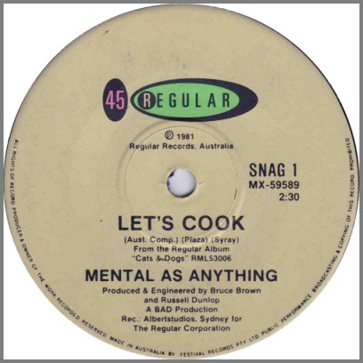 Let's Cook by Mental As Anything