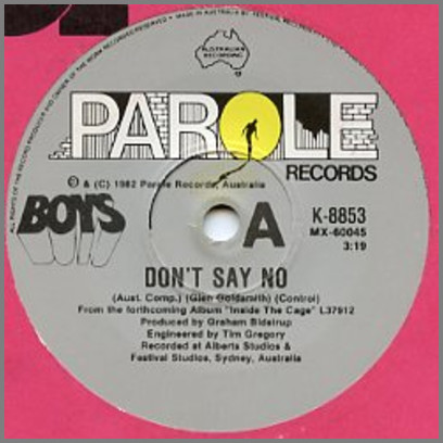 Don't Say No B/W Why'd Ya Do That by Boys