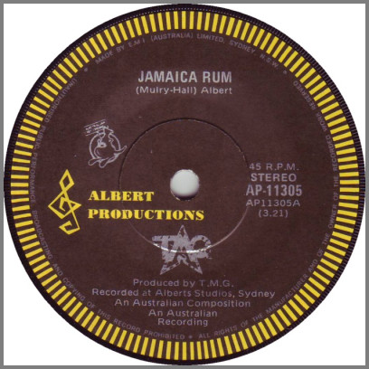 Jamaica Rum by Ted Mulry Gang (TMG)