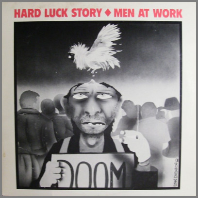 Hard Luck Story B/W Snakes And Ladders (Instumental) by Men At Work