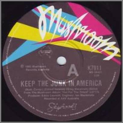 Keep The Junk In America B/W Rolls Royce by Skyhooks