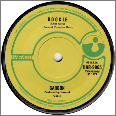 Boogie (Part One) by Carson