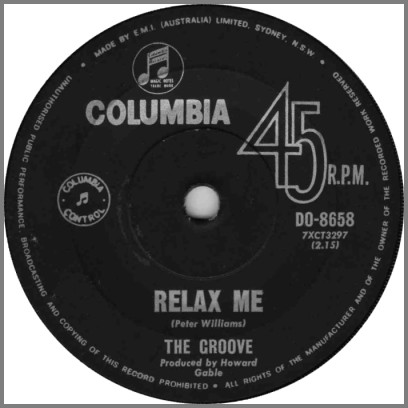 Relax Me B/W Dance To The Music by The Groove