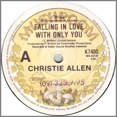 Falling In Love With Only You by Christie Allen