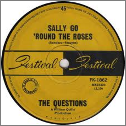 Sally Go 'Round The Roses B/W Hey Gyp (Dig The Slowness) by The Questions