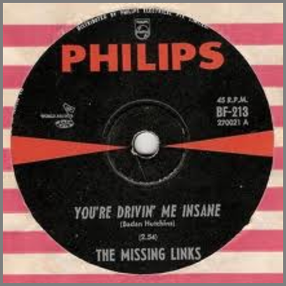 You're Drivin' Me Insane B/W Something Else by The Missing Links