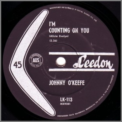 I'm Counting On You by Johnny O'Keefe