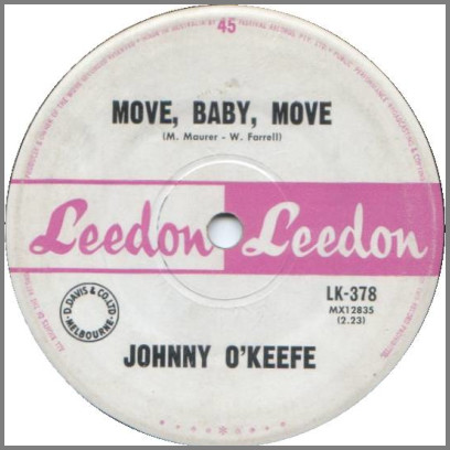 Move Baby Move by Johnny O'Keefe