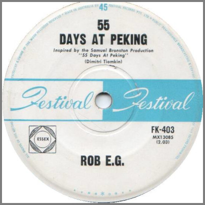 55 Days At Peking by Robie Porter aka Rob E.G.