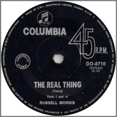 The Real Thing by Russell Morris