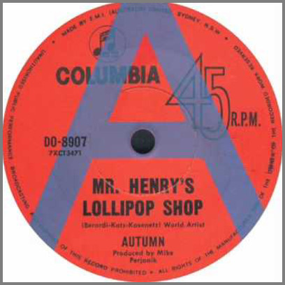 Mr. Henry's Lollipop Shop B/W Today by Autumn