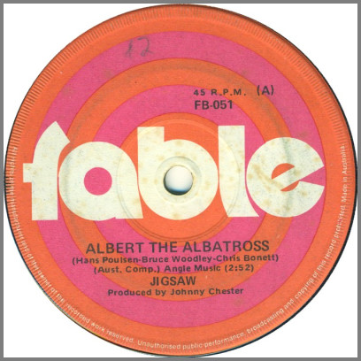 Albert The Albatross by Jigsaw