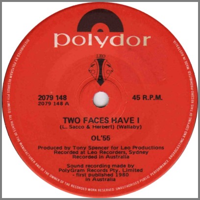 Two Faces Have I by Ol '55