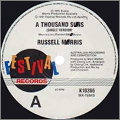 A Thousand Suns B/W This Bird Has Flown by Russell Morris