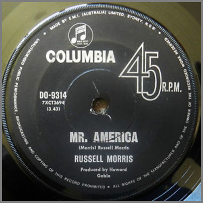 Mr. America B/W Stand Together by Russell Morris