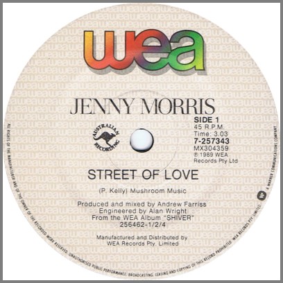 Street Of Love by Jenny Morris