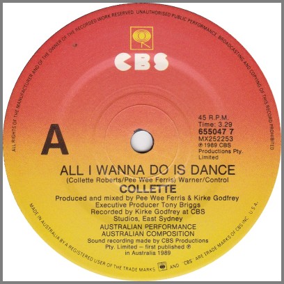 All I Wanna Do Is Dance by Collette Roberts