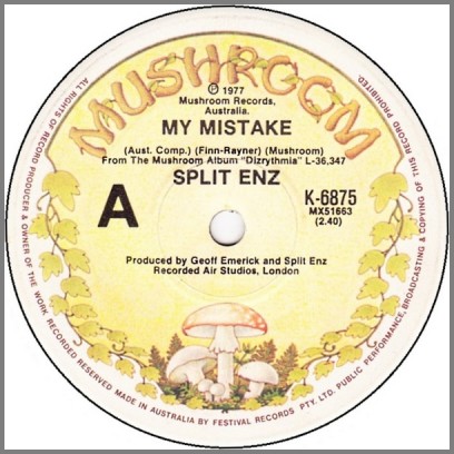 My Mistake by Split Enz