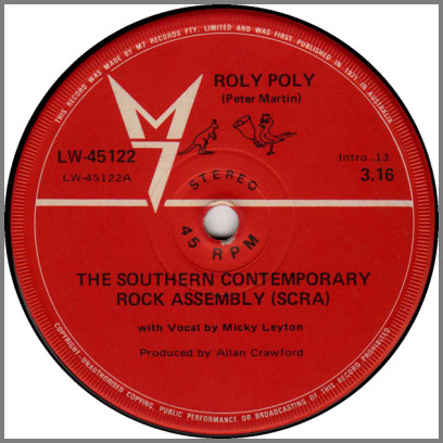 Roly Poly B/W Sighin' by Southern Contemporary Rock Assembly (SCRA) 