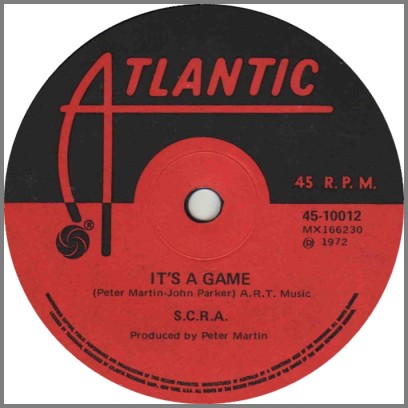 It's A Game B/W Love Is A Lonely Day by Southern Contemporary Rock Assembly (SCRA) 