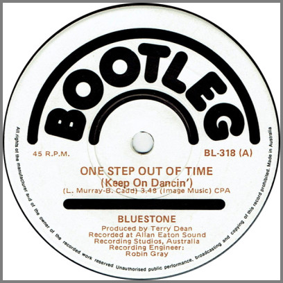 One Step Out Of Time (Keep On Dancin') B/W Baby, Just Don't Change by Bluestone