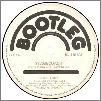 Stagecoach B/W Sing Me A Rainbow by Bluestone