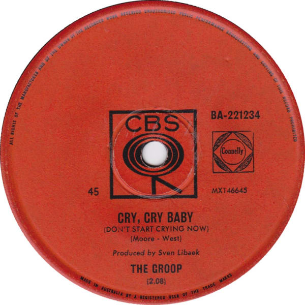Cry, Cry Baby (Don't Start Crying Now) B/W Ol' Hound Dog