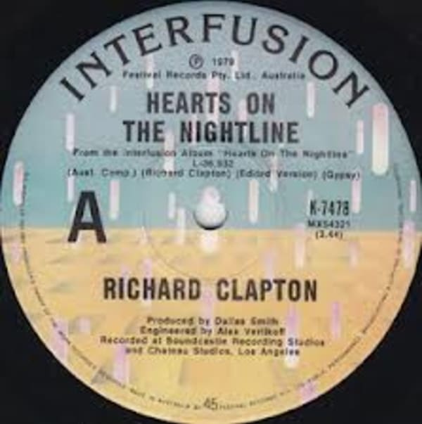 Hearts On The Nightline B/W When The Heat's Off