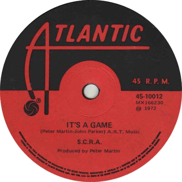 It's A Game B/W Love Is A Lonely Day