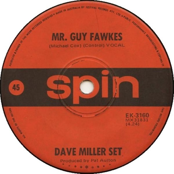 Mr. Guy Fawkes B/W Someone Is Sure To