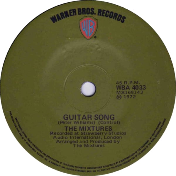 Guitar Song B/W I've Found Out Where It's At