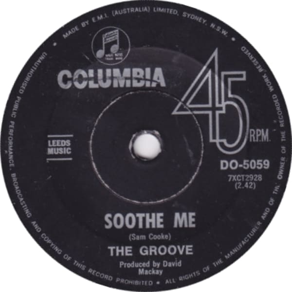 Soothe Me B/W I See A New Day
