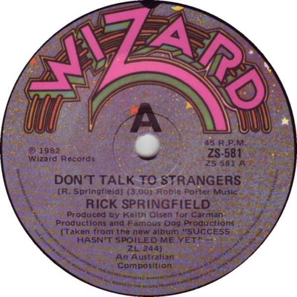 Don't Talk To Strangers