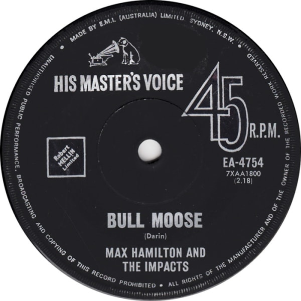 Bull Moose B/W I'm Blue (The Gong Gong Song)