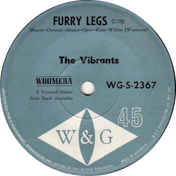 Furry Legs B/W Maybe Tomorrow