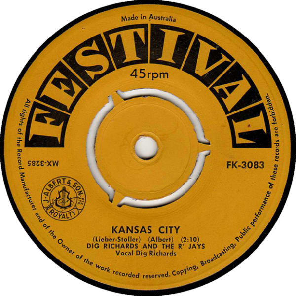 Kansas City B/W I Wanna Love You