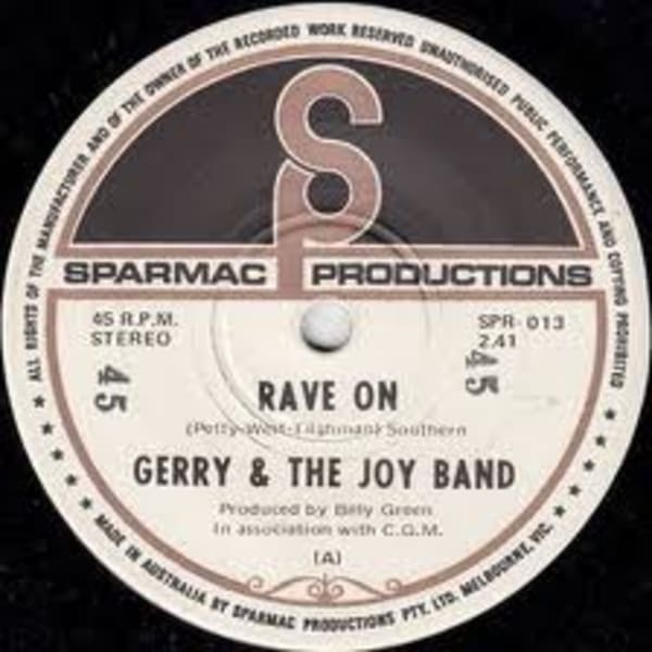 Rave On B/W Oh Lonesome Me