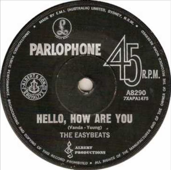 Hello, How Are You B/W Falling Off The Edge Of The World