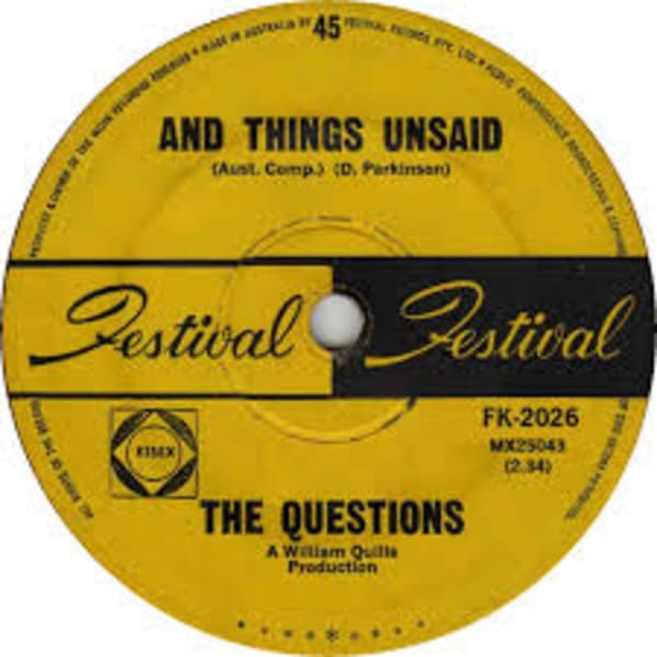 And Things Unsaid B/W I Can't Hear You