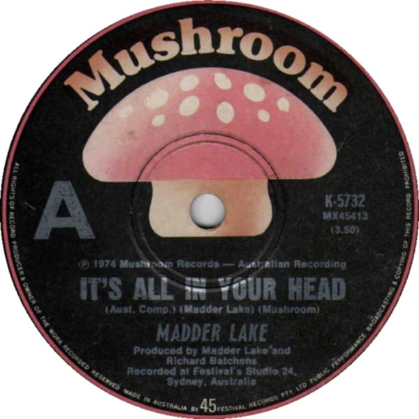 It's All In Your Head B/W Slack Alice