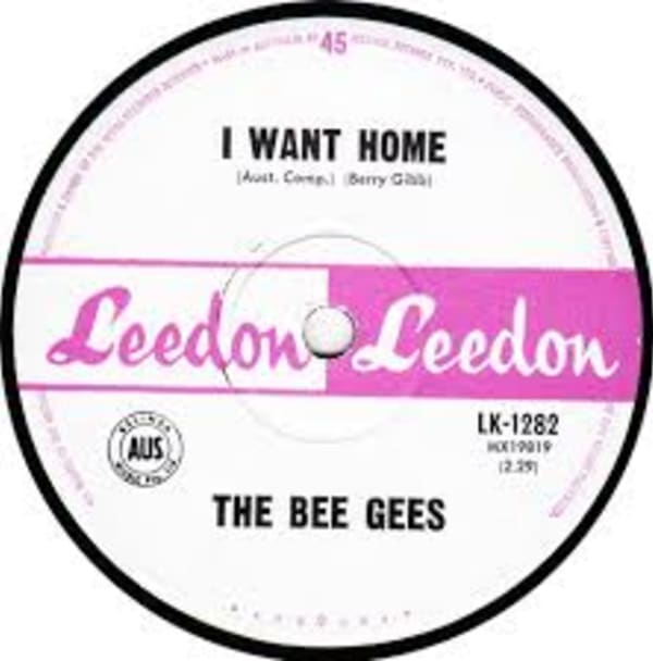 I Want Home B/W Cherry Red