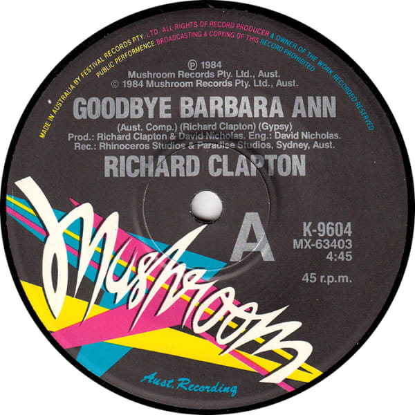 Goodbye Barbara Ann B/W Amsterdam