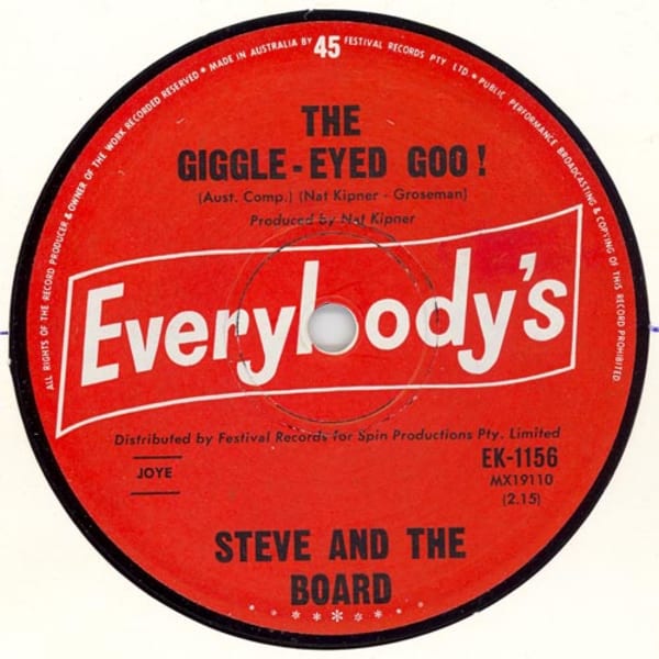 The Giggle-Eyed Goo! B/W Rosalyn