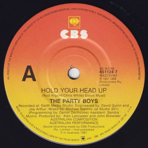 Hold Your Head Up