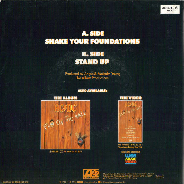 Shake Your Foundations B/W Stand Up