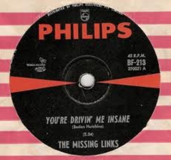 You're Drivin' Me Insane B/W Something Else