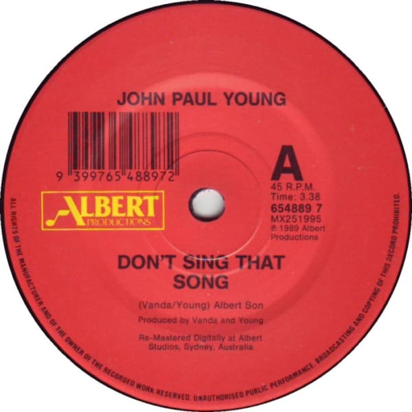 Don't Sing That Song B/W Here We Go